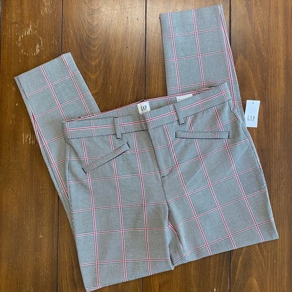 Gap Women’s Plaid Skinny Ankle Pants, 6R - Picture 5 of 9